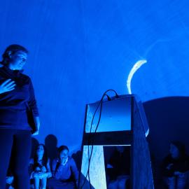 Kaitlyn Martin presenting at the Young Inspiring Explorers Summit (002)