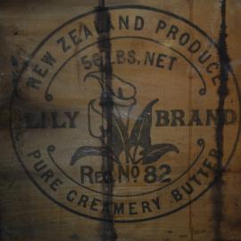 Lily Brand' Butter box, Scott's 'Terra Nova' hut
