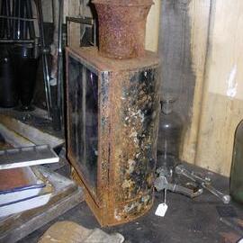Darkroom Safety Lamp,  Scott's 'Terra Nova' hut 