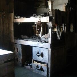 The bunks of Day and Nelson, Scott's 'Terra Nova' hut