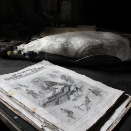 Chart table, Scott's 'Terra Nova' hut