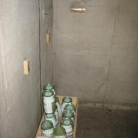 2010 Shackleton's 'Nimrod' hut inspection, interior, Shackleton's Room