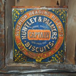 Bulkhead shelves, Shackleton's 'Nimrod' hut (003)