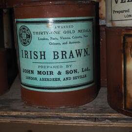 Irish Brawn tin, Shackleton's 'Nimrod' Hut
