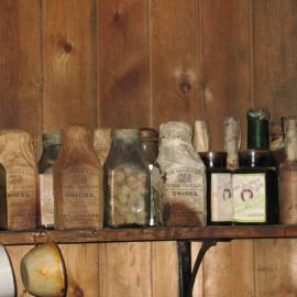 2013-14 Provisions inside Scott's 'Terra Nova' hut, Cape Evans