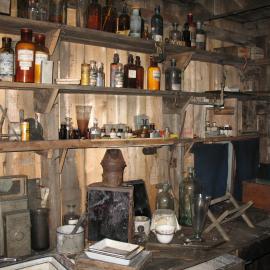 2013-14 Artefacts in the Darkroom inside Scott's 'Terra Nova' hut, Cape Evans (001)