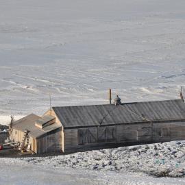 2013-14 View of Scott's 'Terra Nova' hut, Cape Evans