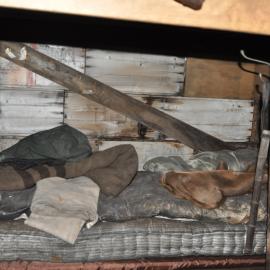 2013-14 Cherry-Garrard's bunk inside Scott's 'Terra Nova' hut, Cape Evans