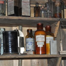 2013-14 Photography development supplies inside Scott's 'Terra Nova' hut, Cape Evans (001)