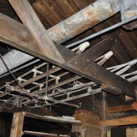 2013-14 Sledges stored inside Scot's 'Terra Nova' hut, Cape Evans