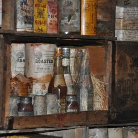 2013-14 Provisions inside Scott's 'Terra Nova' hut, Cape Evans (001)