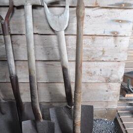 2013-14 Shovels in the Annex inside Scott's 'Terra Nova' hut, Cape Evans (002)