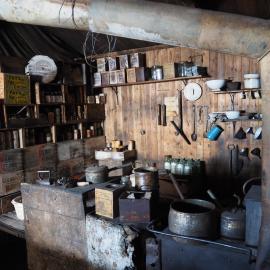 Galley in Scott's 'Terra Nova' hut