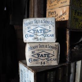 Cocoa and sugar stores, Scott's 'Terra Nova' hut (001)