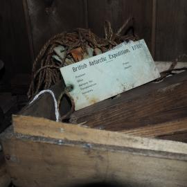 Artefacts in Scott's 'Terra Nova' hut