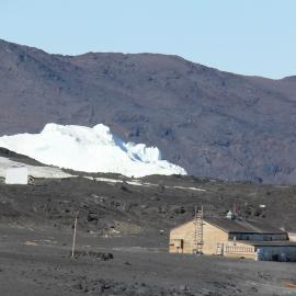 2022 Scott's 'Terra Nova' hut and environs, viewed from North-east