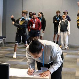 2024 Students participating in a workshop