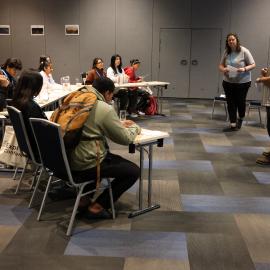 2024 Students participating in a workshop