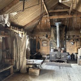 2025-26 Interior, Shackleton's 'Nimrod' hut, Cape Royds