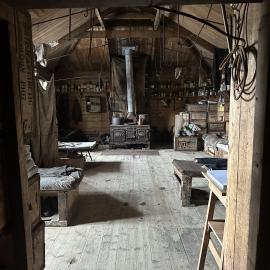 2025-26 Interior, Shackleton's 'Nimrod' hut, Cape Royds