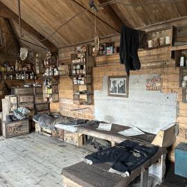 2025-26 Interior, Shackleton's 'Nimrod' hut, Cape Royds