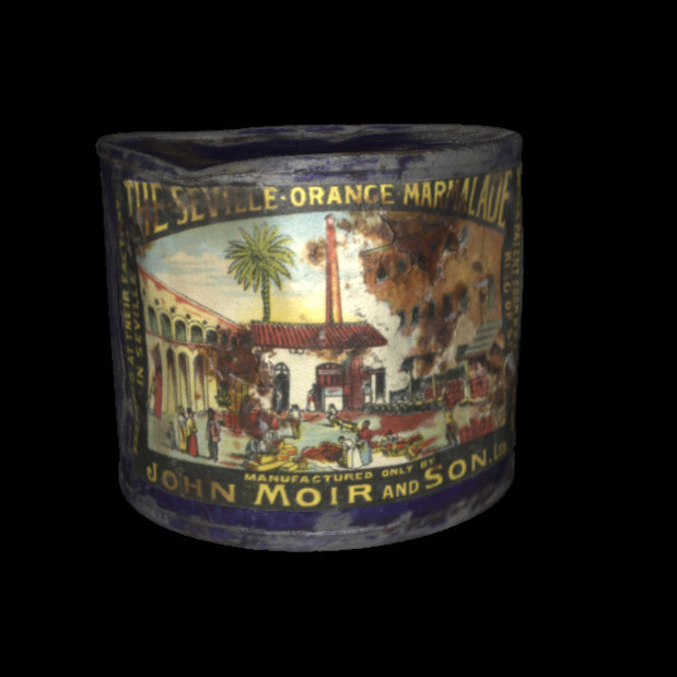 AHT11734.1 Marmalade Tin - 3D object